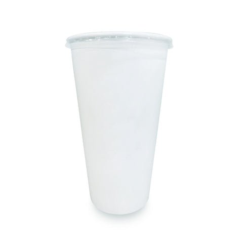 Paper Cup with Lid (22 oz) - Go! Salads Grocer