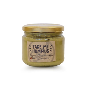 Basil Hummus Jar - Go! Salads Grocer